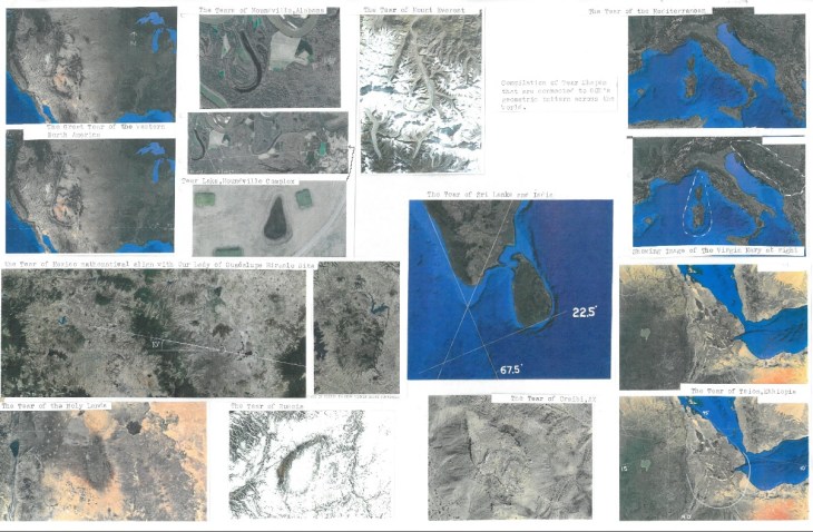 Geological Tear Shapes of Earth and God's Pattern 1