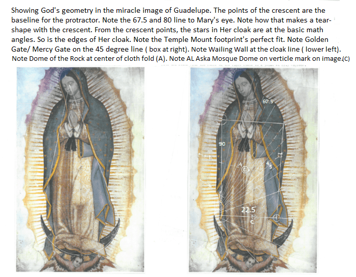 Holy Mary Guadelupe w temple png